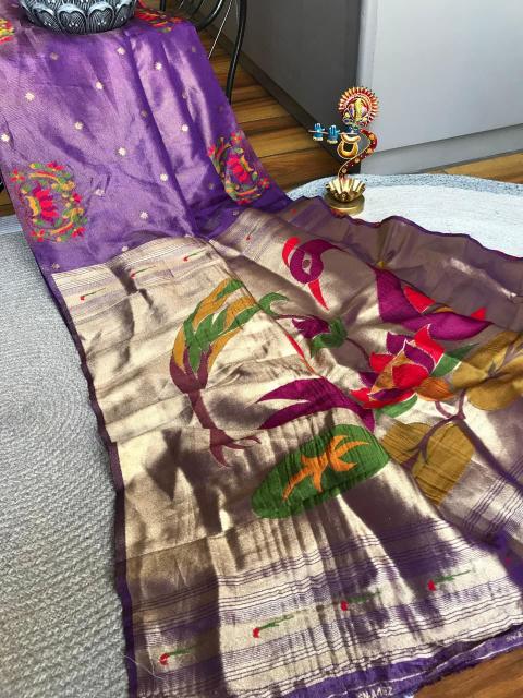 Akshara silk paithani saree manufacturer surat